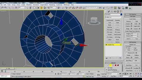 Урок 3ds Max - как быстро создавать отверстия в деталях /3ds Max - How fast create holes in details