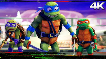 TMNT MUTANTS UNLEASHED Final Boss And Ending 4K 60FPS