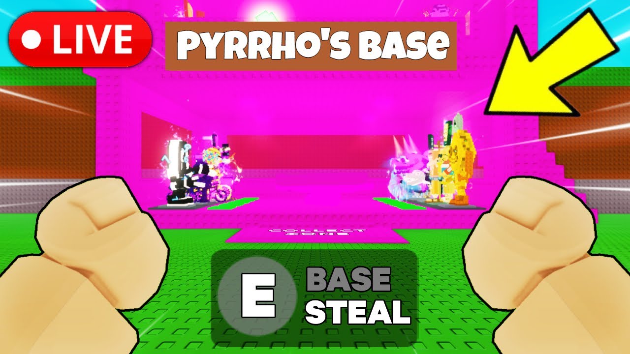 🔴RAIDING PRIVATE SERVERS WITH CHAT! (Steal A Brainrot)