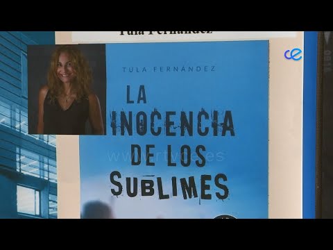 Tula Fernández lleva "La inocencia de los sublimes" al Club de Lectura de la biblioteca pública