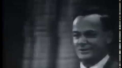 Richard Feynman - The Character of Physical Law Part 2 of 7 The relation of mathematics and physics