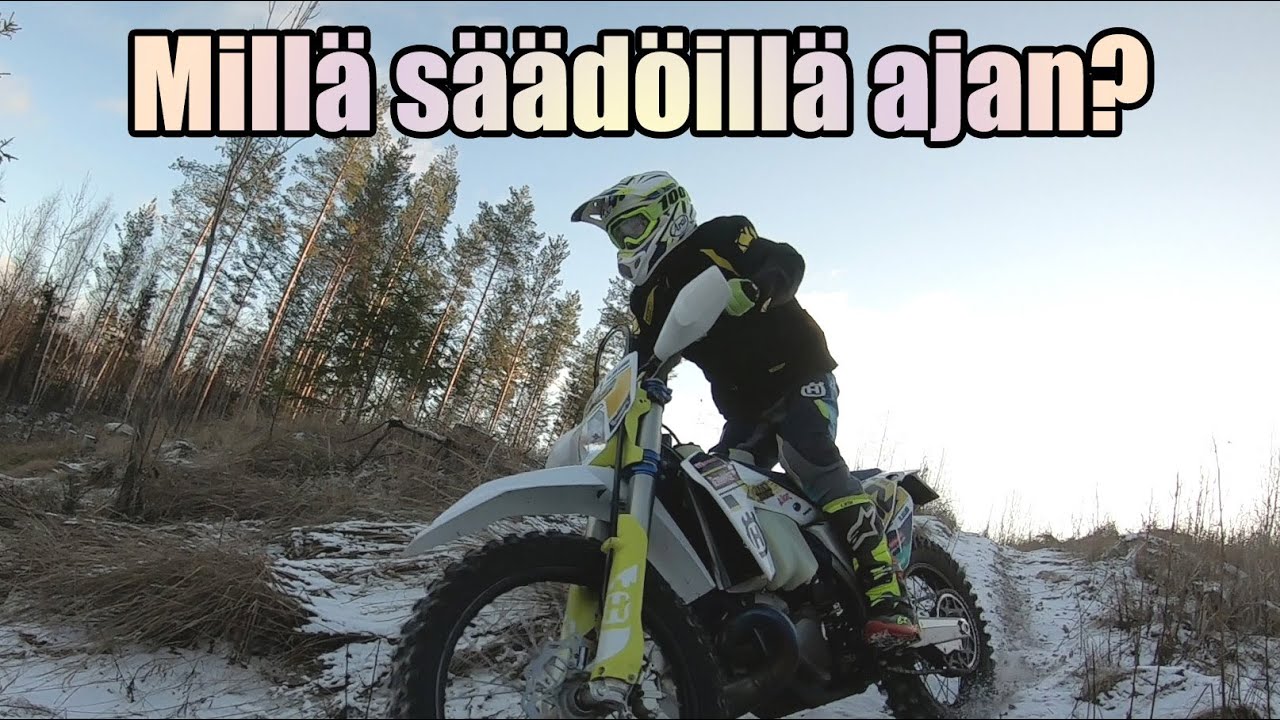 Säätöjen hakemista kauden ensimmäiseen SM-kilpailuun