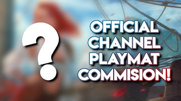 I Commissioned Custom Art for an Official Playmat and THIS is What it Looks Like