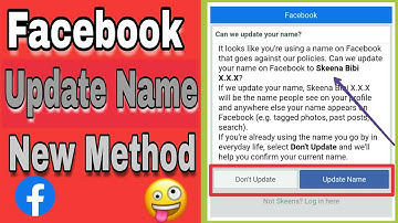 How To Send Facebook Account On Update Name 2021 |fb id Update Name New Trick||By Tamoo Creations ||