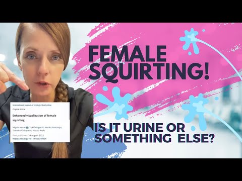 Video: Als je squirt, moet het dan naar urine ruiken?