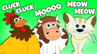 Klingt der Tiere | Tiere Lied | Kinderlieder  Hooplakidz Deutsch