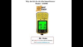 Hướng dẫn sử dụng máy đo khí đa chỉ tiêu SmartSensor AS8900 0965070740