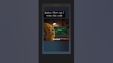 Senior programmers vs junior developers #shorts