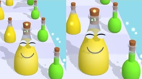 Juice Run 3D Gameplay All Levels iOS, Android