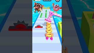 Yummy yummy spicy Stack burger 3D gameplay 🥯 #shorts#youtube#games#gameplay