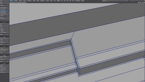 LightWave Model - Rough Rounding, Chamfer