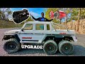 I upgrade traxxas trx6 mercedes with heavy brushless mods  chatpat toy tv