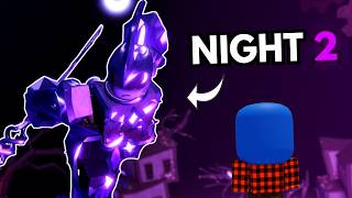 How I Beat The TDS Halloween Event (NIGHT TWO) - Solar Requiem