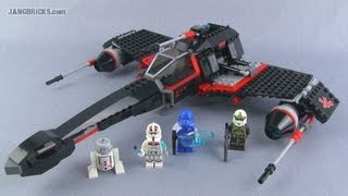 LEGO Star Wars JEK-14's Stealth Starfighter 75018 set Review!