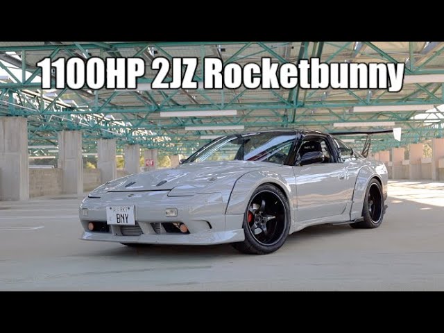 1100HP 2JZ 240sx Terrorizes Los Angeles Streets! - YouTube