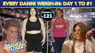 EVERY Danni Weigh-In From Day 1 to #1 | The Biggest Loser