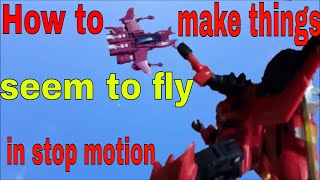 How to Make Things Appear to Fly in Stop Motion Animation - GotBot True Review NUMBER 317