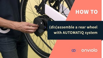 How to (dis)assemble a rear wheel with AUTOMATiQ system.