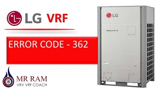 LG VRF ERROR CODE-362(English)