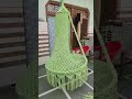 macrame swing order for cmnt 👇#macrame#craft #handicraft#art#artshorts #ytshorts#ytshortsindia