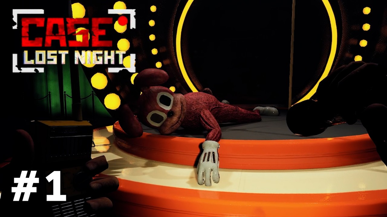 古びたテレビスタジオの警備員として働く『CASE RECORDS: Lost Night』#1