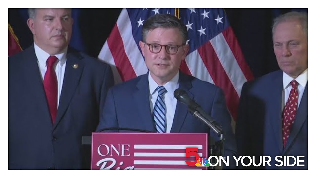 Speaker Johnson calls on Senate to pass budget cuts