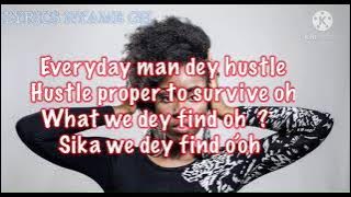 MzVee - Vanity ft kelvin boy _ lyrics Nyame gh (Vanity lyrics video)