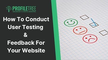How To Conduct User Testing & Feedback For Your Website | Build a Website | User Testing