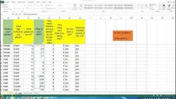 making confidence intervals on excel
