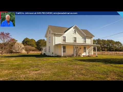 26810 CASH CORNER ROAD, Crisfield, MD home video tour