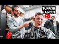 INSANE £1 Turkish Barber Experience in ISTANBUL, Turkey (Set on FIRE)