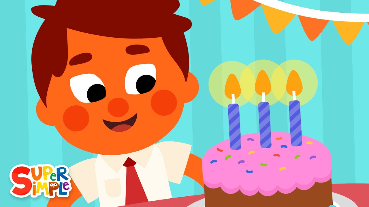 Happy Birthday | Kids Songs | Super Simple Songs Chords - Chordify