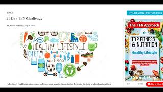 21 day tfn health challenge: 1 ...