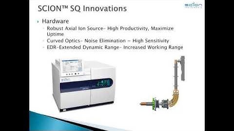 SCION GC-MS: SCION Innovations that Solve your Pain Points