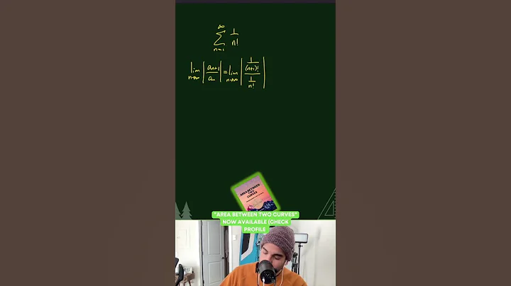 Ratio Test to test for convergence! #mathematics #calculushelp #calculus #series #mathtricks