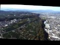 富士山と大宮-入山瀬断層（ドローン空撮）Fuji Volcano and Omiya-Iriyamase Fault