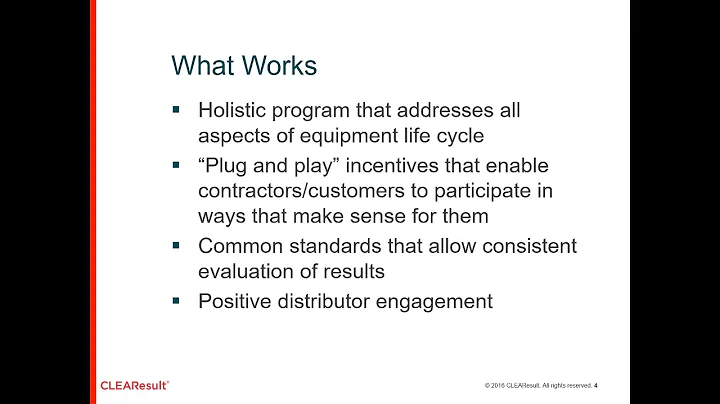 Program Unification Panel: Third Party Programs Pe...