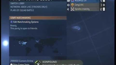 Halo 3 - PreGame Lobby