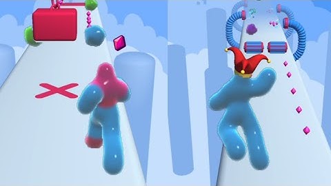 Blob runner 3D gameplay || satisfying relaxing video