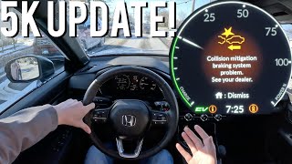 2024 Honda CRV SportL Hybrid  5K Mile POV Owner Review  Problems, Winter Fuel Economy & More!