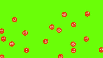 Reddit Icon Green Screen | Reddit Icon Animation | Social Media Icons Green Screen | Siddam Bharat