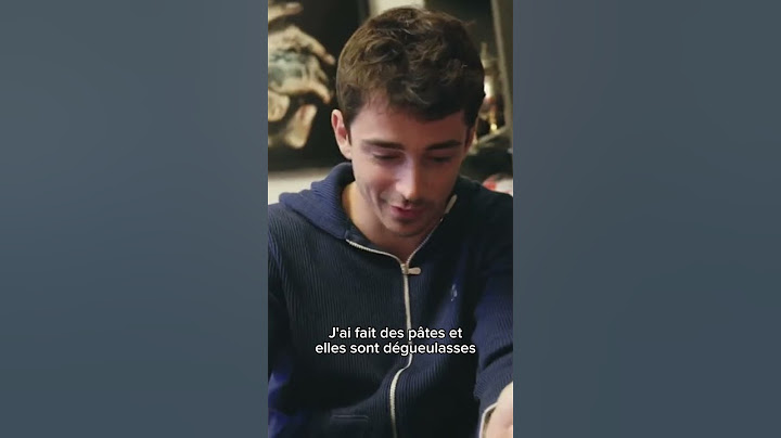 Charles Leclerc vous presente la vraie vie d'un pilote de F1 😂