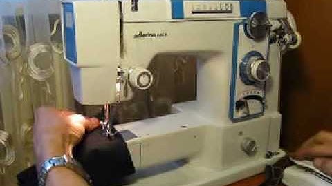 Sewing machine Швейная машинаAdlerina 440 A Германия test атлас, кожзам, кожа