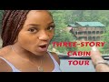 THREE-STORY CABIN TOUR 😱|📍 Gatlinburg, Tn | Lauryn's Life