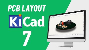 #9 How to use PCB Layout editor in KiCad 7.0  | #PCBCupid