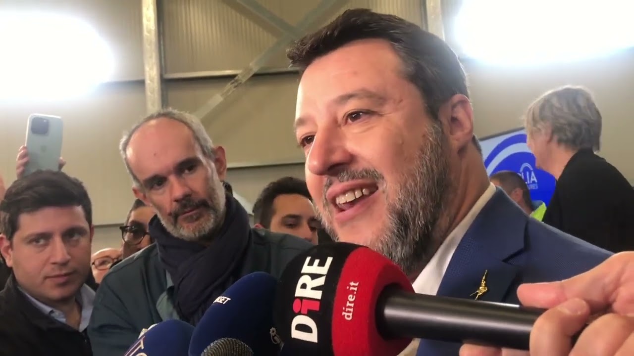 Matteo Salvini, ministro infrastrutture e lavori pubblici