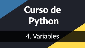4. Variables | Curso de introducción a Python