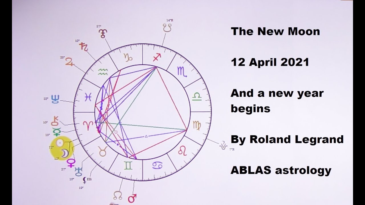 The New Moon in April 12, 2021. A new year begins with a lot of ...
