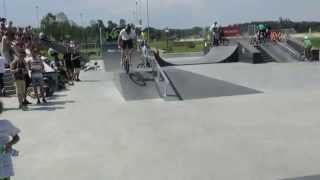 Wąchocki skatepark - Jam Bike na rowerach BMX MTB 3 08 2014