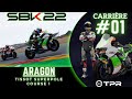 Sbk 22 carrire 01  nos dbuts en world superbike  aragon espagne